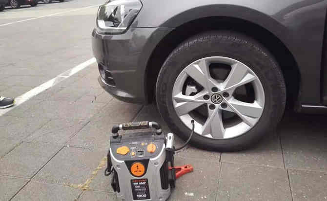 东安汽车搭电案例